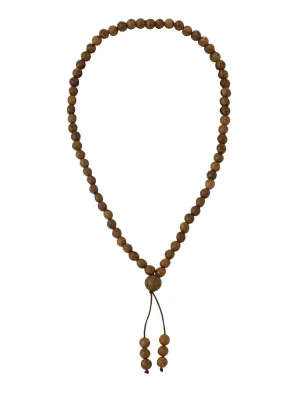 Yellow Chimes Neck Chain For Men | Wooden Beads Mala Necklace for Men | Fashion Adjustable Neck Chains for Boys | Accessories for Men | Birthday Gift for Men and Boys Anniversary Gift for Husband