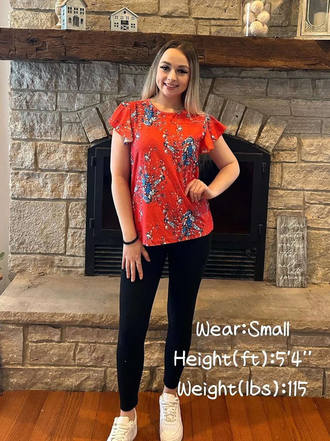 Zeagoo Womens Summer Tops Crewneck Short Sleeve Shirts Casual Basic Ruffle T Shirt Fashion Cute Blouse 2024